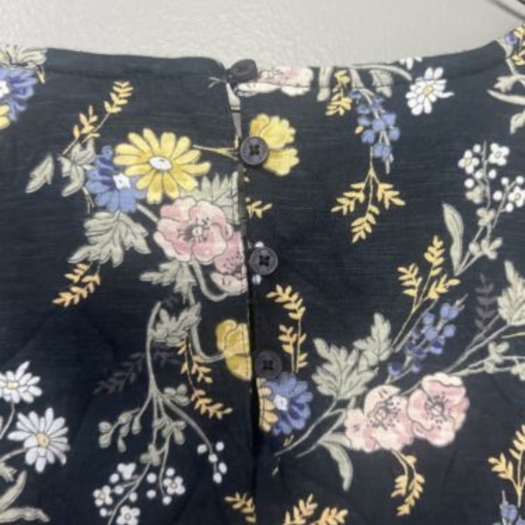 FAT FACE Short Sleeve FLORAL Bouquet DRESS SIZE US 12 R With Pockets - Picture 6 of 6